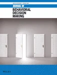 Journal of Behavioral Decision Making — representative journal cover