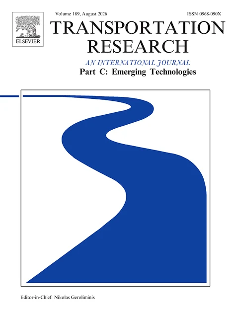 Transportation Research Part C: Emerging Technologies — representative journal cover
